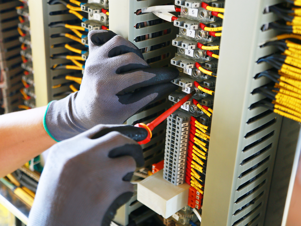 Electrical panel work
