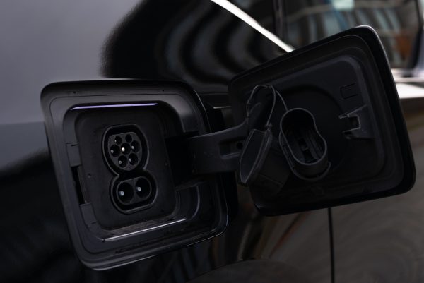 electric car charging port